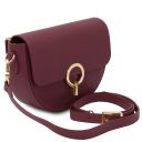 Astrea Sac Bandoulière en Cuir Bordeaux TL142284
