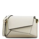 TL Bag Leather Shoulder bag Beige TL142253