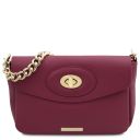 TL Bag Leather Shoulder bag Plum TL142288