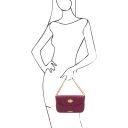 TL Bag Leather Shoulder bag Plum TL142288