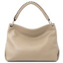 TL Bag Soft Leather Shoulder bag Светлый серо-коричневый TL142087