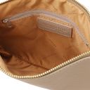 TL Bag Soft Leather Clutch Светлый серо-коричневый TL142029