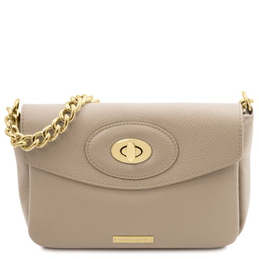 TL Bag Sac Bandoulière en Cuir Taupe clair TL142288