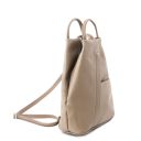 Shanghai Soft Leather Backpack Светлый серо-коричневый TL141881