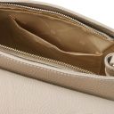 TL Bag Leather Handbag Light Taupe TL142156