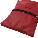 TL Bag Mini Schultertasche aus Weichem Leder Rot TL141426