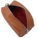 TL Bag Soft Leather Toiletry Case Коньяк TL142314