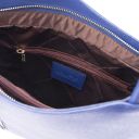 Patty Saffiano Leather Convertible Backpack Shoulderbag Blue TL141455