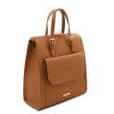 TL Bag Leather Backpack for Women Cognac TL142211