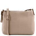 TL Bag Sac Bandoulière en Cuir Souple Taupe clair TL141720