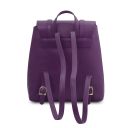 TL Bag Sac à dos Pour Femme en Cuir Violet TL142281