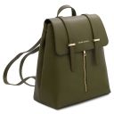 TL Bag Mochila Para Mujer en Piel Verde Oscuro TL142281