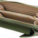TL Bag Monedero en Piel con Bandolera Verde Oscuro TL142323