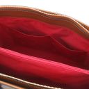 TL Bag Schultertasche aus Leder Cognac TL142037