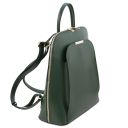 TL Bag Damenrucksack aus Saffiano Leder Tannengrün TL141631