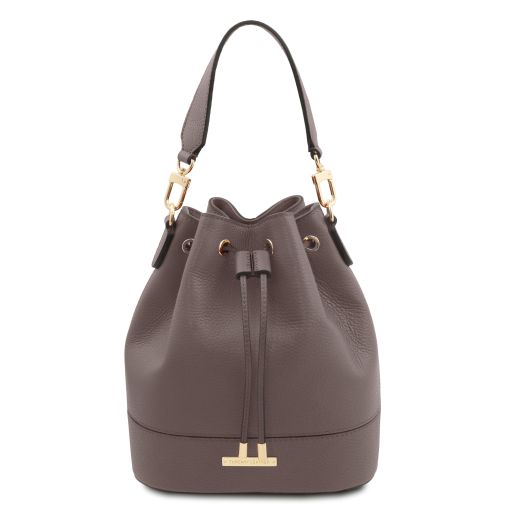 TL Bag Leather Bucket bag Серый TL142146