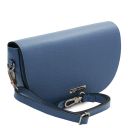TL Bag Leather Shoulder bag Blue TL142310