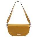 TL Bag Leather Shoulder bag Mustard TL142310